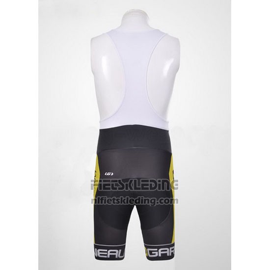 2011 Fietskleding Louis Garneau Zwart en Geel Korte Mouwen en Koersbroek